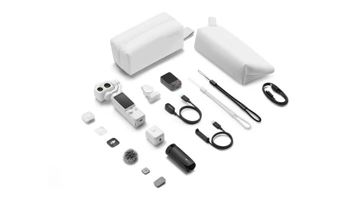 نسخه Vlog Kit گیمبال DJI Osmo Pocket 4P