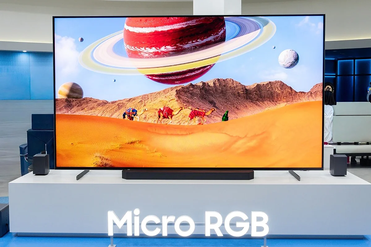 تلویزیون 130 اینچی  Micro RGB سامسونگ