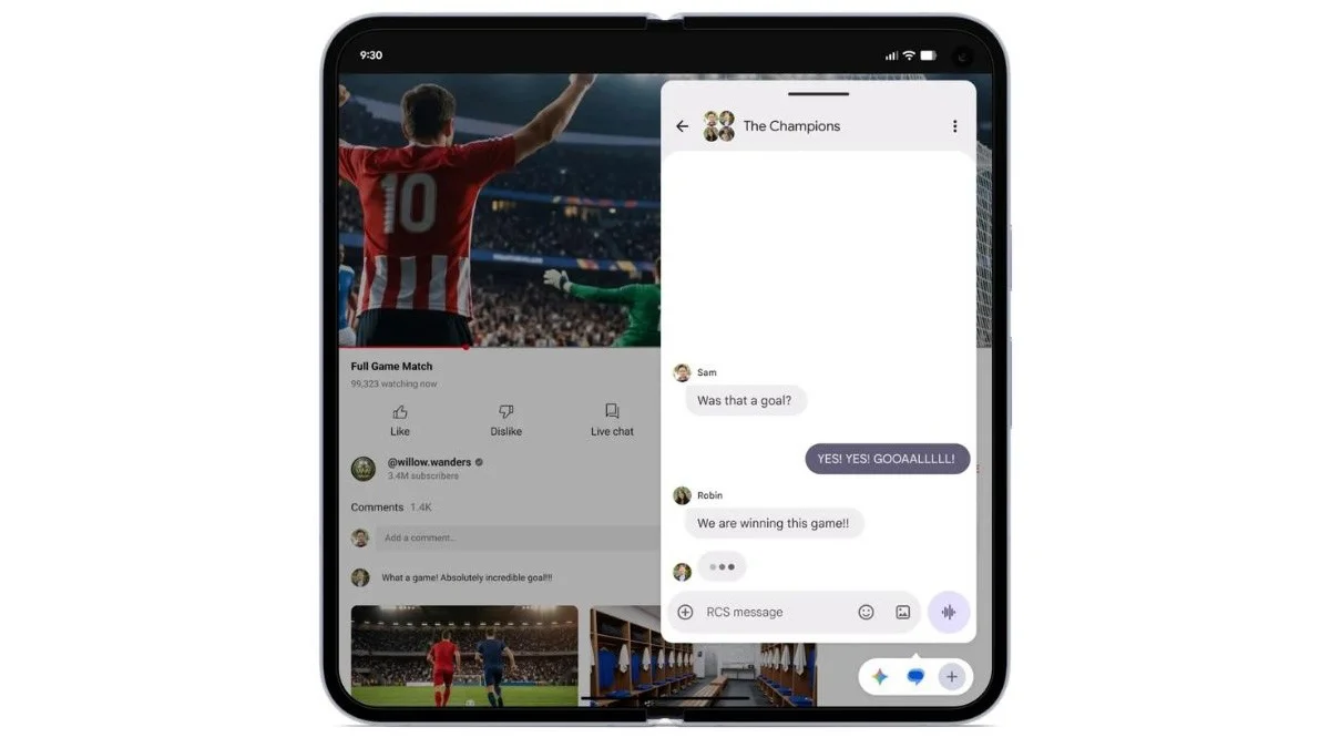 قابلیت App Bubbles در اندروید 17