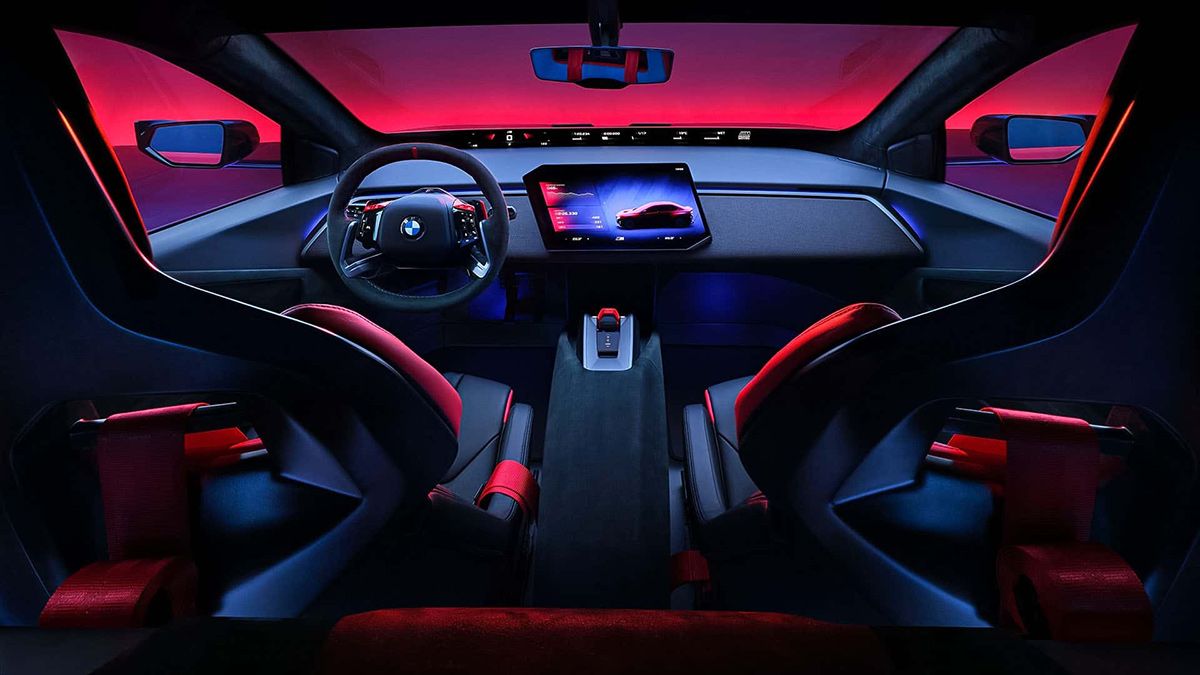 کابین BMW M3 تمام برقی