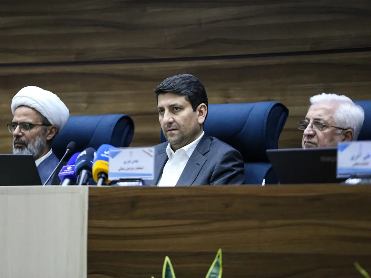 ستار هاشمی وزیر ارتباطات در رویداد توسعه شبکه ارتباطی ایرانسل در خراسان شمالی