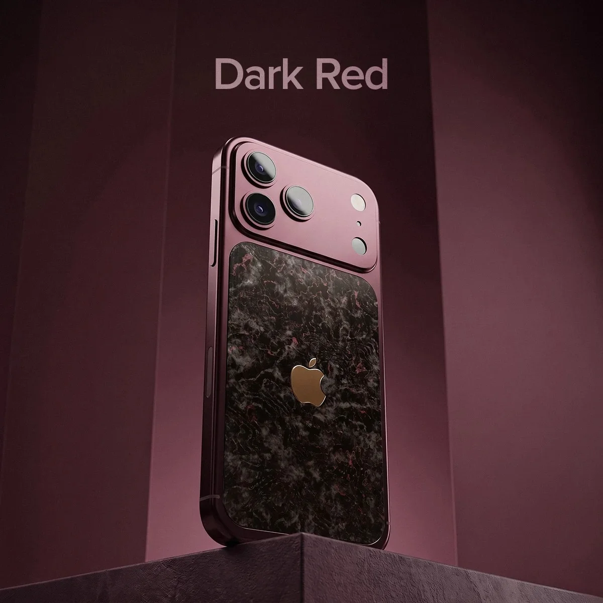 مدل Dark Red فوق لوکس آیفون 18 پرو و 18 پرو مکس
